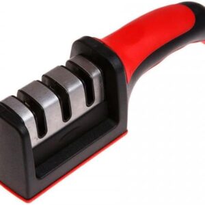 Afiador de facas 3 em 1