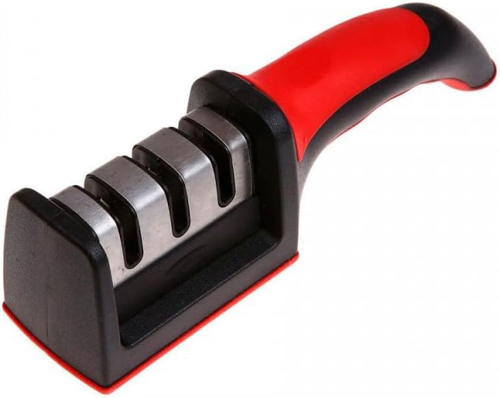 Afiador de facas 3 em 1